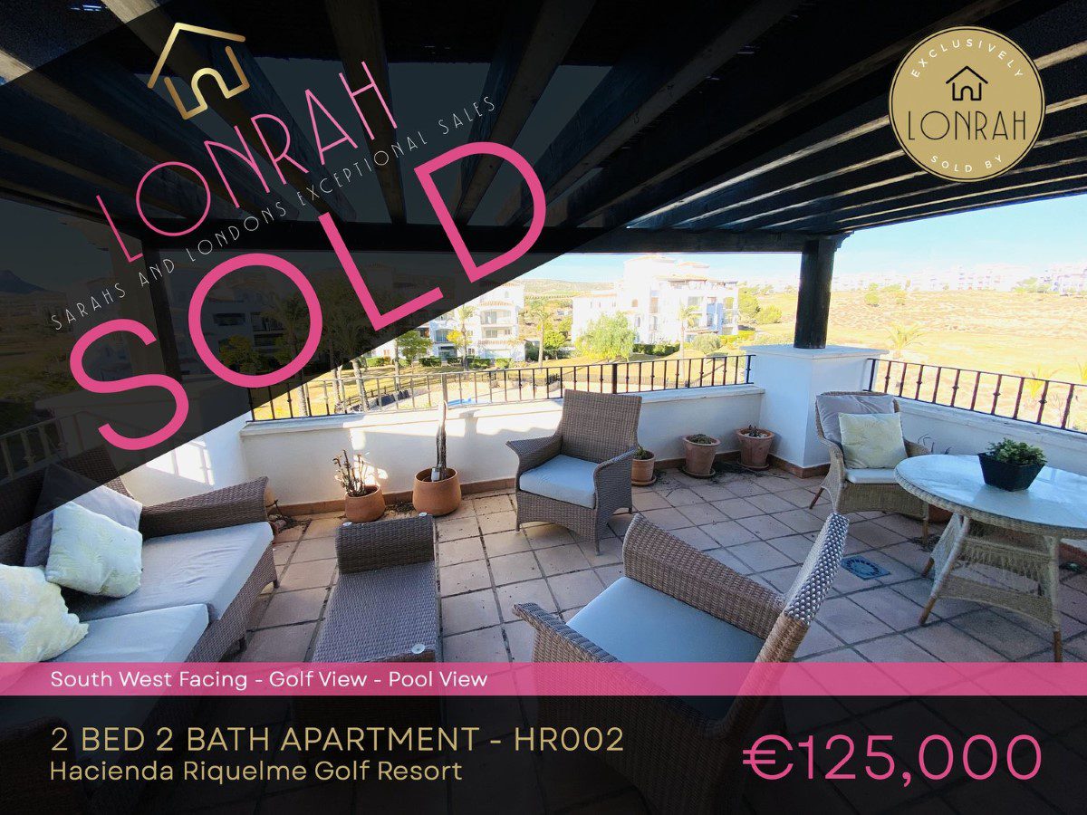 Lonrah Hacienda Riquelme Golf Resort HR002 SOLD Lonrah Hacienda Riquelme Golf Resort HR002 SOLD