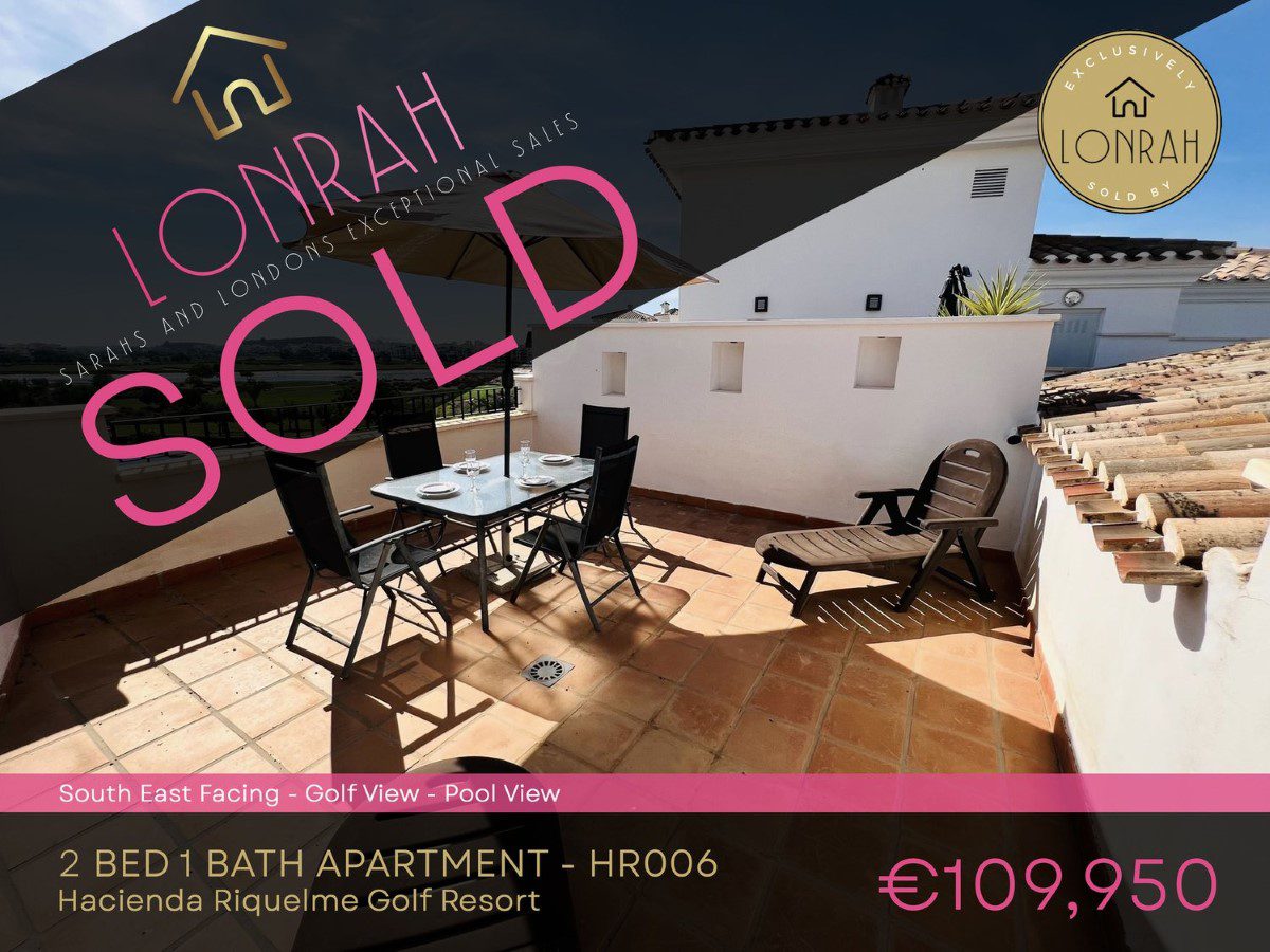 Lonrah Hacienda Riquelme Golf Resort HR006 SOLD Lonrah Hacienda Riquelme Golf Resort HR006 SOLD