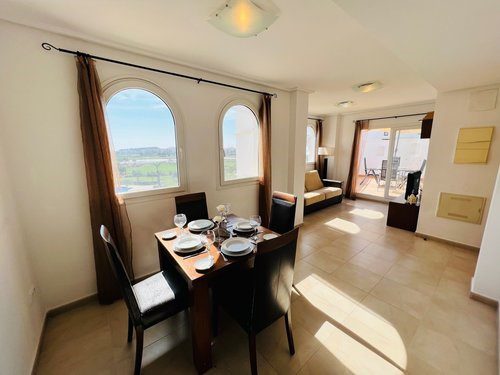 Hacienda Riquelme Golf Resort Apartment - HR006 22 Lonrah Hacienda Riquelme Golf Resort HR006 main living 02