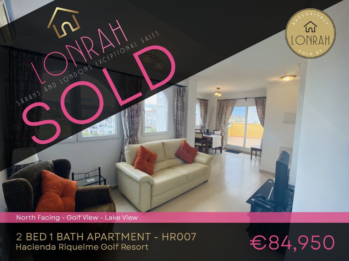 Lonrah Hacienda Riquelme Golf Resort HR007 SOLD Lonrah Hacienda Riquelme Golf Resort HR007 SOLD