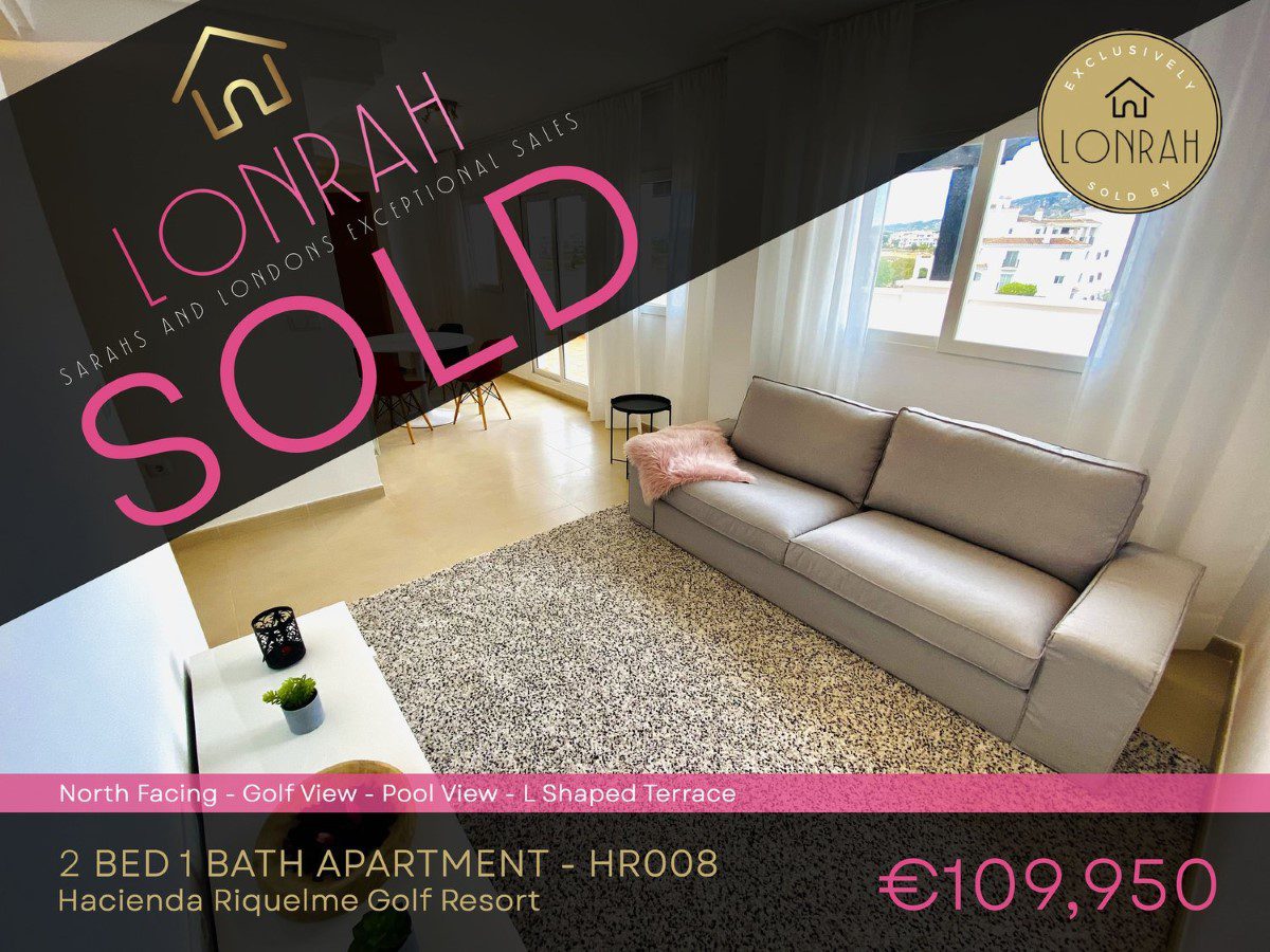 Lonrah Hacienda Riquelme Golf Resort HR008 SOLD Lonrah Hacienda Riquelme Golf Resort HR008 SOLD