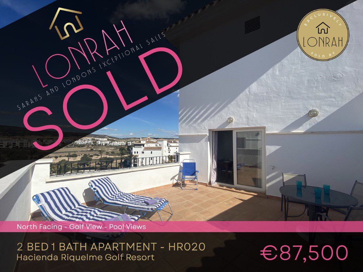 Lonrah Hacienda Riquelme Golf Resort HR020 SOLD Lonrah Hacienda Riquelme Golf Resort HR020 SOLD