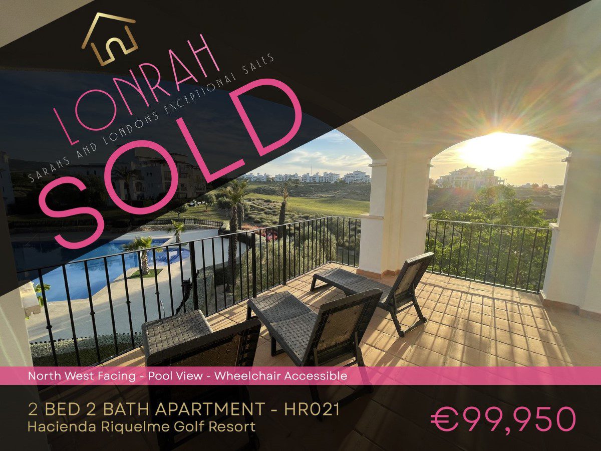 Lonrah Hacienda Riquelme Golf Resort HR021 SOLD Lonrah Hacienda Riquelme Golf Resort HR021 SOLD