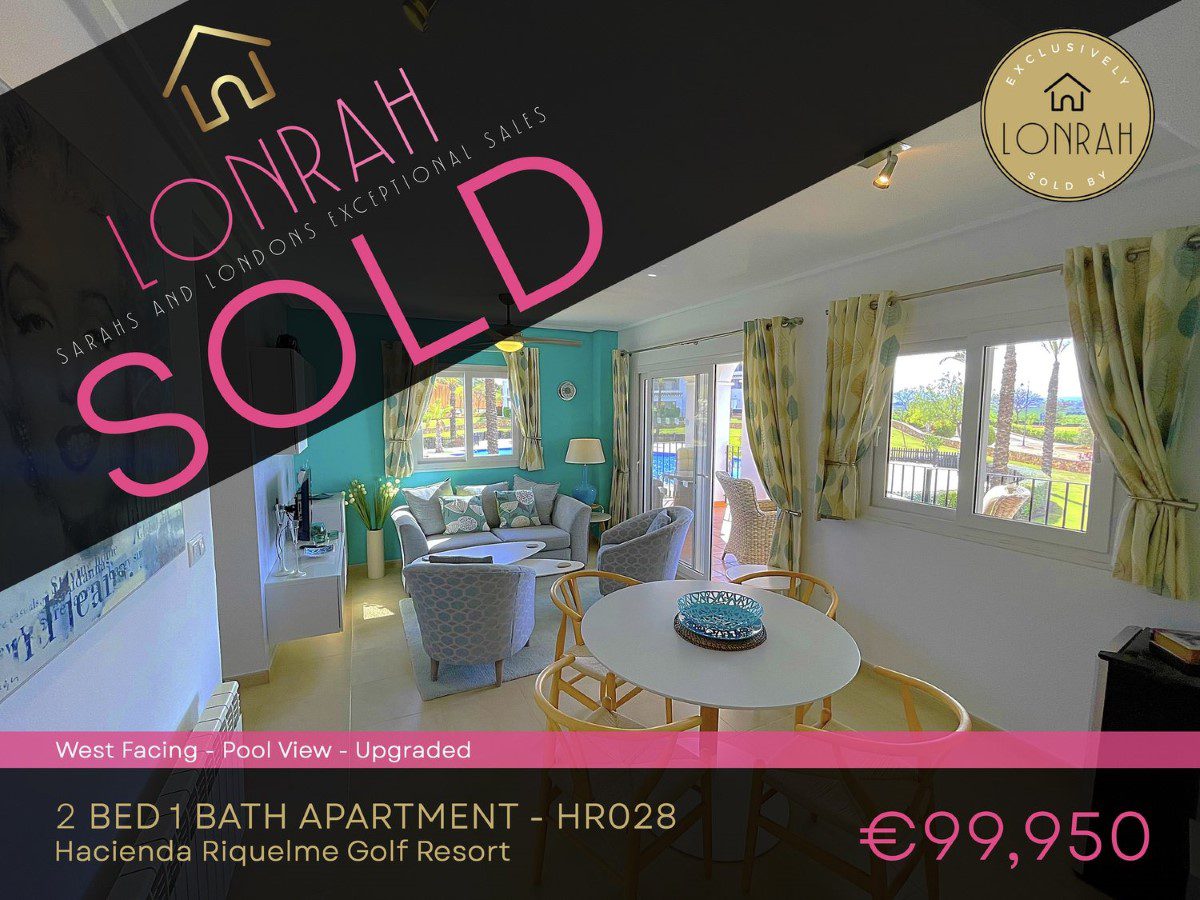 Lonrah Hacienda Riquelme Golf Resort HR028 SOLD Lonrah Hacienda Riquelme Golf Resort HR028 SOLD