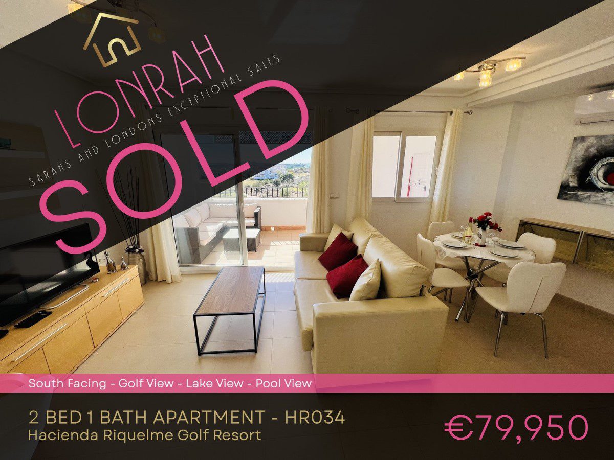 Lonrah Hacienda Riquelme Golf Resort HR034 SOLD Lonrah Hacienda Riquelme Golf Resort HR034 SOLD