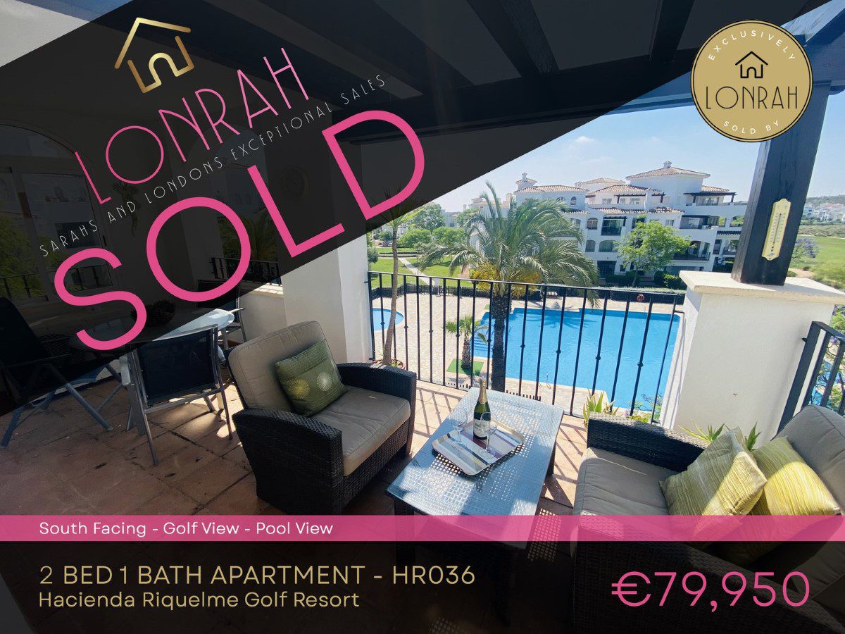 Lonrah Hacienda Riquelme Golf Resort HR036 SOLD Lonrah Hacienda Riquelme Golf Resort HR036 SOLD