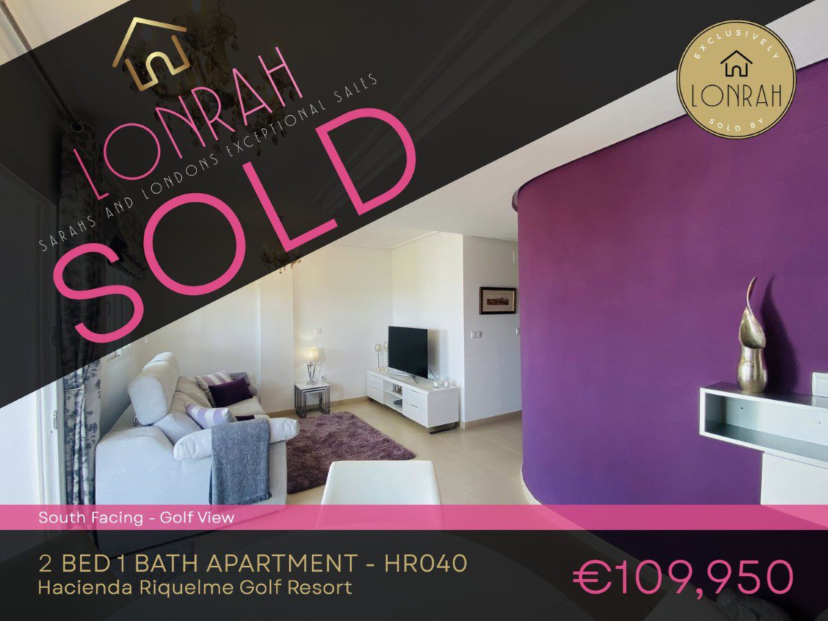 Lonrah Hacienda Riquelme Golf Resort HR040 SOLD Lonrah Hacienda Riquelme Golf Resort HR040 SOLD