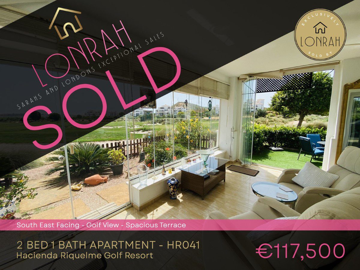 Lonrah Hacienda Riquelme Golf Resort HR041 SOLD Lonrah Hacienda Riquelme Golf Resort HR041 SOLD