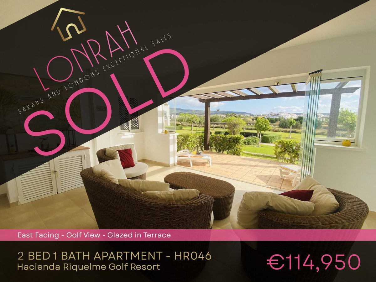 Lonrah Hacienda Riquelme Golf Resort HR046 SOLD Lonrah Hacienda Riquelme Golf Resort HR046 SOLD