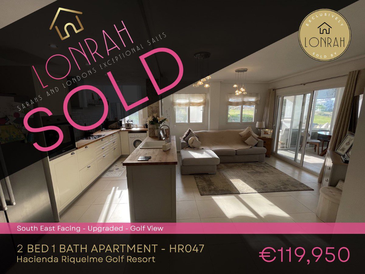 Lonrah Hacienda Riquelme Golf Resort HR047 SOLD Lonrah Hacienda Riquelme Golf Resort HR047 SOLD