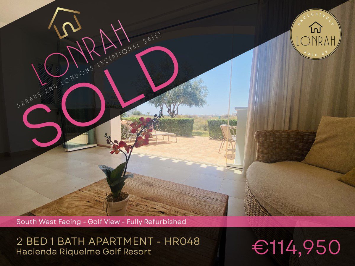 Lonrah Hacienda Riquelme Golf Resort HR048 SOLD Lonrah Hacienda Riquelme Golf Resort HR048 SOLD