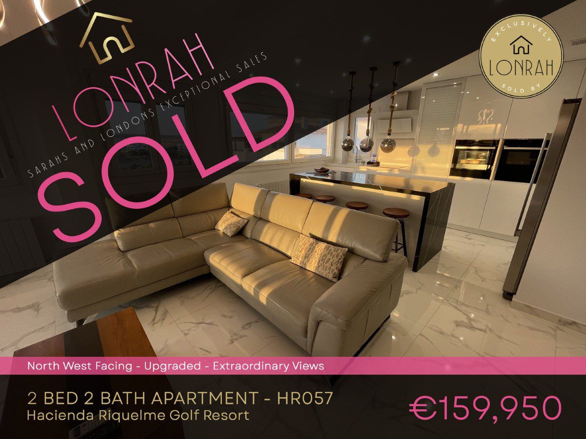 Lonrah Hacienda Riquelme Golf Resort HR057 SOLD Lonrah Hacienda Riquelme Golf Resort HR057 SOLD