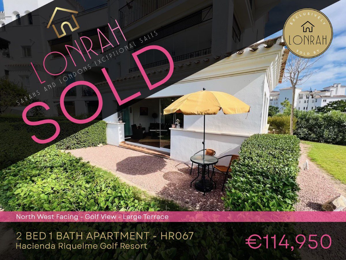 Lonrah Hacienda Riquelme Golf Resort HR067 SOLD Lonrah Hacienda Riquelme Golf Resort HR067 SOLD