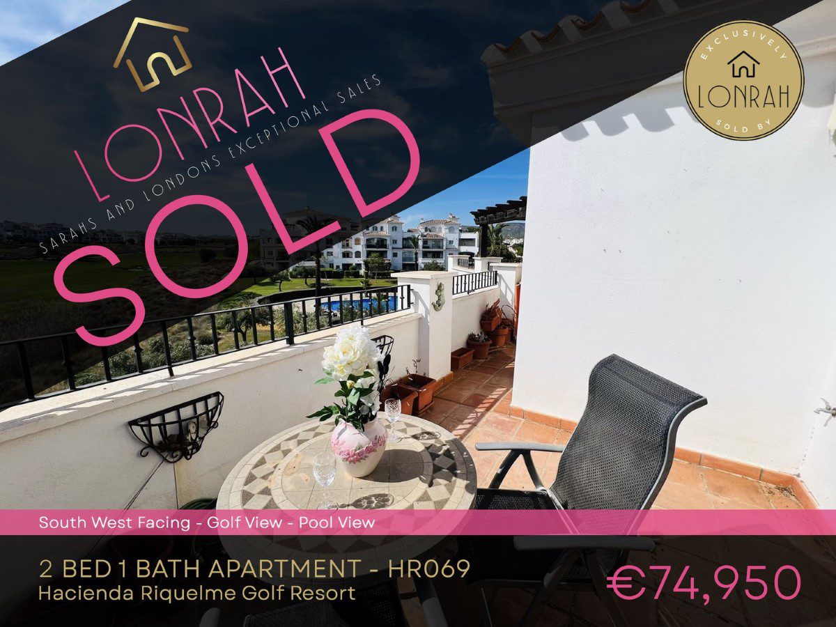 Lonrah Hacienda Riquelme Golf Resort HR069 SOLD Lonrah Hacienda Riquelme Golf Resort HR069 SOLD