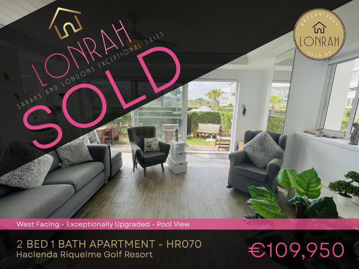 Lonrah Hacienda Riquelme Golf Resort HR070 SOLD Lonrah Hacienda Riquelme Golf Resort HR070 SOLD