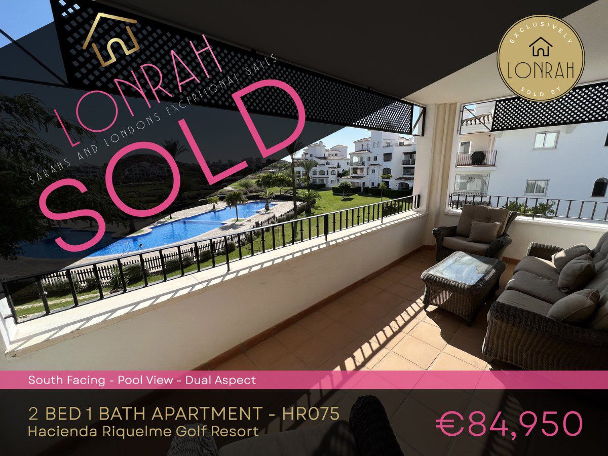 Lonrah Hacienda Riquelme Golf Resort HR075 SOLD