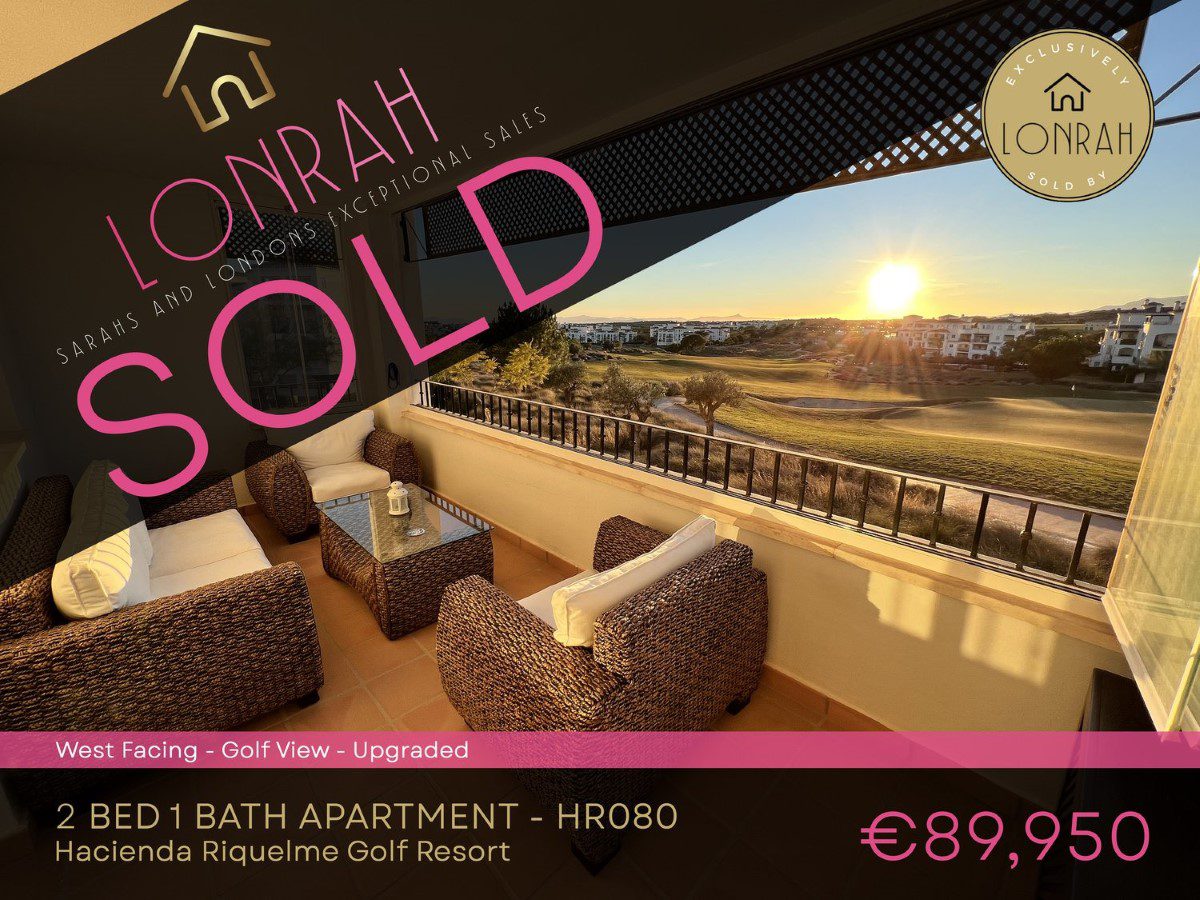 Lonrah Hacienda Riquelme Golf Resort HR080 SOLD Lonrah Hacienda Riquelme Golf Resort HR080 SOLD