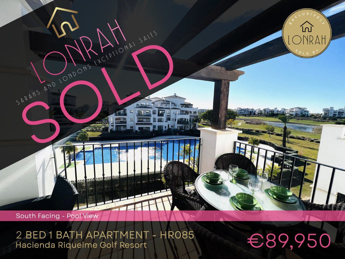 Lonrah Hacienda Riquelme Golf Resort HR085 SOLD Lonrah Hacienda Riquelme Golf Resort HR085 SOLD