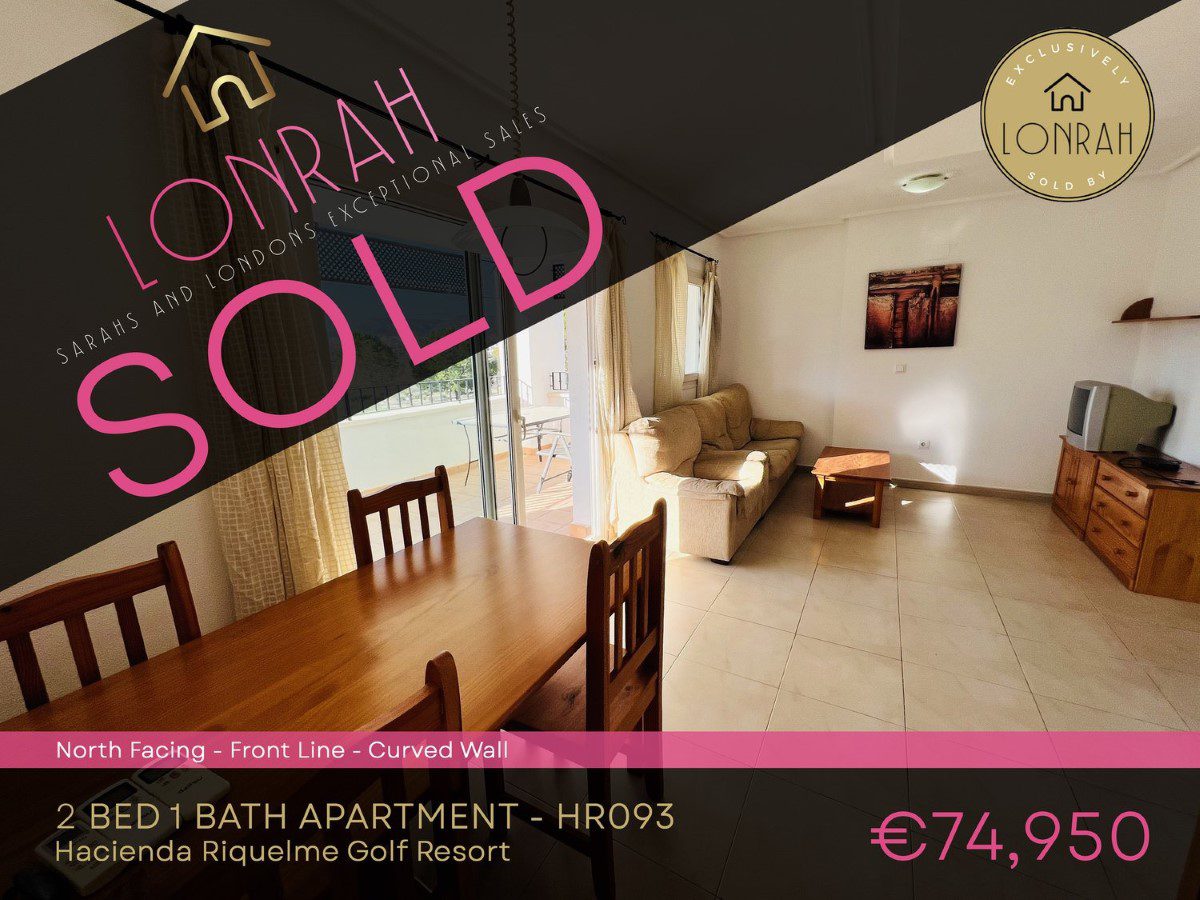 Lonrah Hacienda Riquelme Golf Resort HR093 SOLD Lonrah Hacienda Riquelme Golf Resort HR093 SOLD