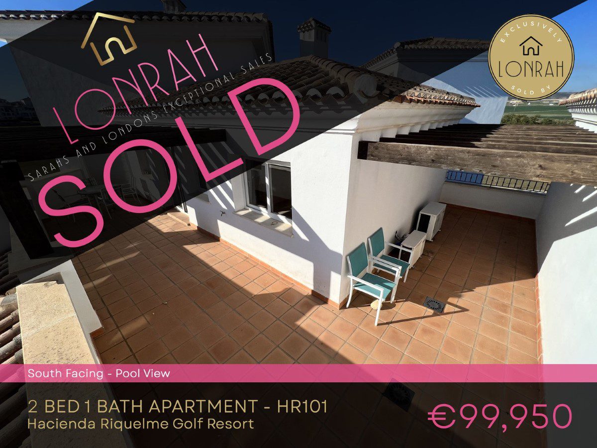 Lonrah Hacienda Riquelme Golf Resort HR101 SOLD