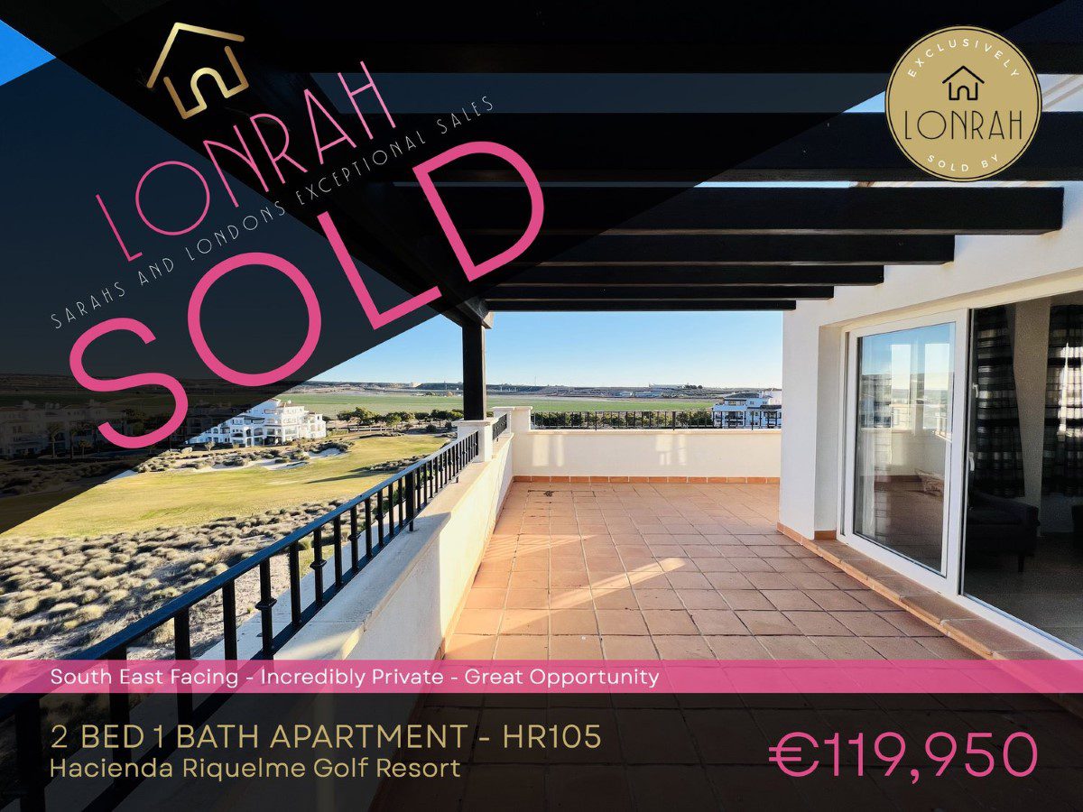 Lonrah Hacienda Riquelme Golf Resort HR105 SOLD Lonrah Hacienda Riquelme Golf Resort HR105 SOLD