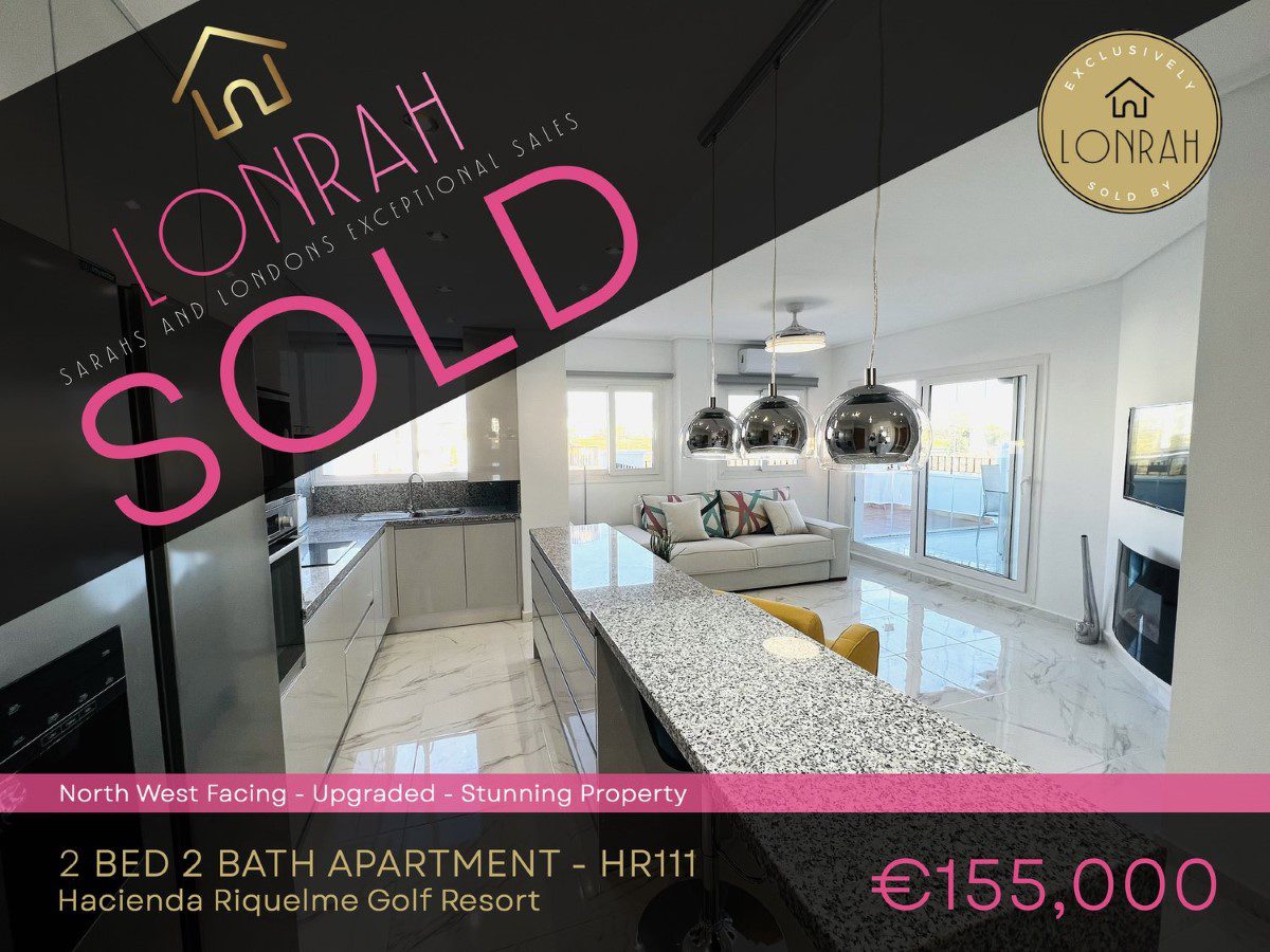 Lonrah Hacienda Riquelme Golf Resort HR111 SOLD