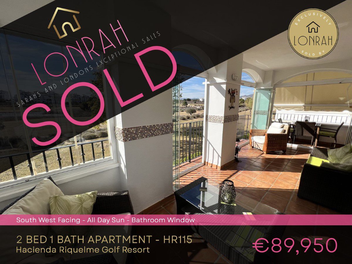 Lonrah Hacienda Riquelme Golf Resort HR115 SOLD Lonrah Hacienda Riquelme Golf Resort HR115 SOLD