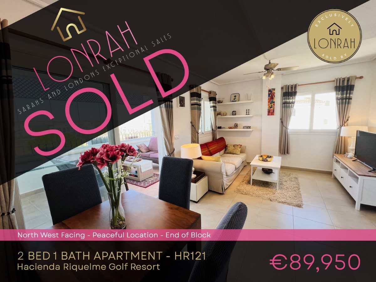 Lonrah Hacienda Riquelme Golf Resort HR121 SOLD Lonrah Hacienda Riquelme Golf Resort HR121 SOLD