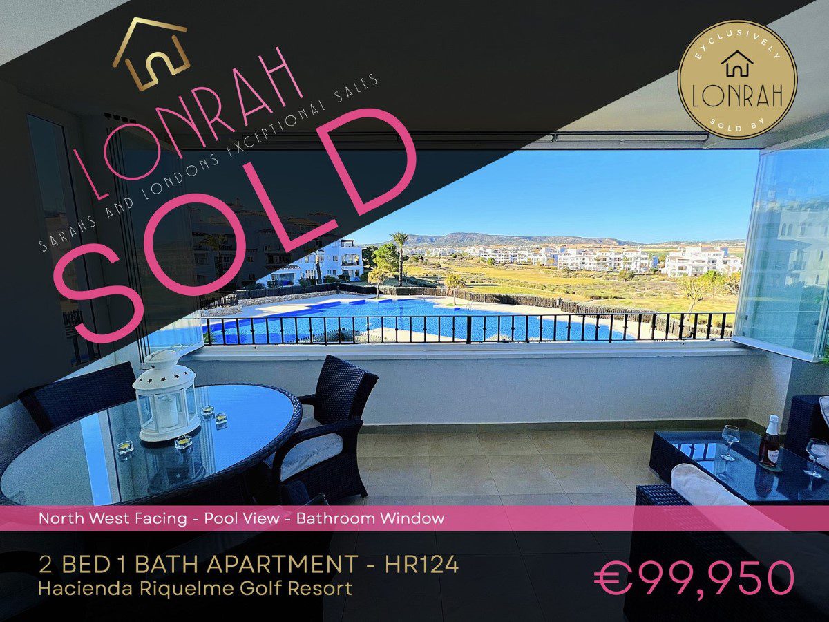 Lonrah Hacienda Riquelme Golf Resort HR124 SOLD Lonrah Hacienda Riquelme Golf Resort HR124 SOLD