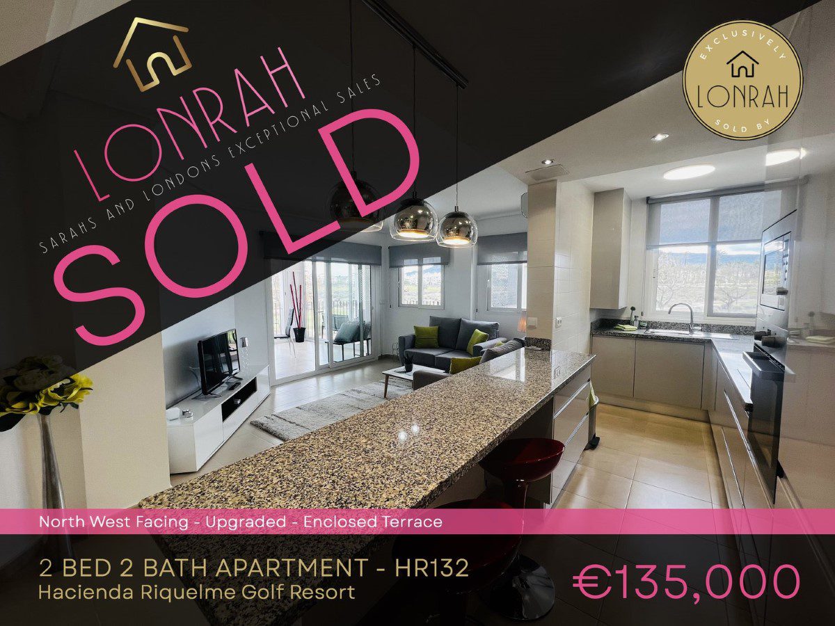 Lonrah Hacienda Riquelme Golf Resort HR132 SOLD Lonrah Hacienda Riquelme Golf Resort HR132 SOLD