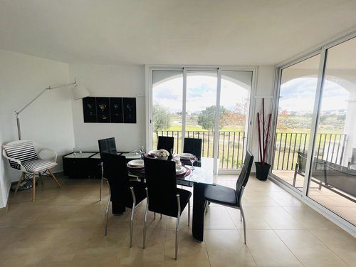 Hacienda Riquelme Golf Resort Apartment - HR132 16 Lonrah Hacienda Riquelme Golf Resort HR132 main living 03