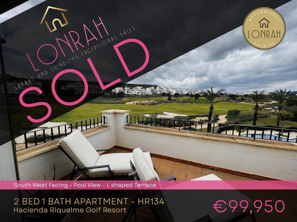 Lonrah Hacienda Riquelme Golf Resort HR134 SOLD Lonrah Hacienda Riquelme Golf Resort HR134 SOLD