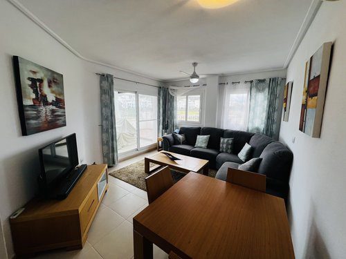 Hacienda Riquelme Golf Resort Apartment - HR134 16 Lonrah Hacienda Riquelme Golf Resort HR134 main living 01