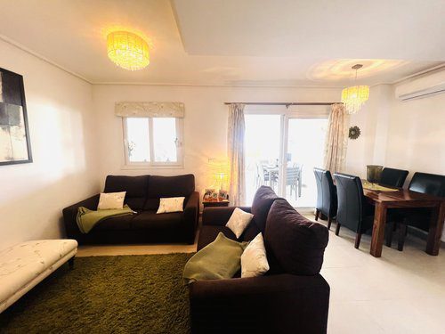 Hacienda Riquelme Golf Resort Apartment - HR137 17 Lonrah Hacienda Riquelme Golf Resort HR137 main living 01