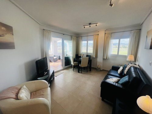 Hacienda Riquelme Golf Resort Apartment - HR139 13 Lonrah Hacienda Riquelme Golf Resort HR139 main living 02