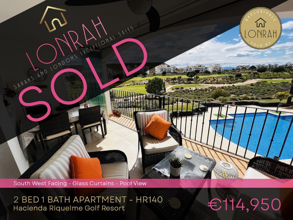 Lonrah Hacienda Riquelme Golf Resort HR140 SOLD Lonrah Hacienda Riquelme Golf Resort HR140 SOLD