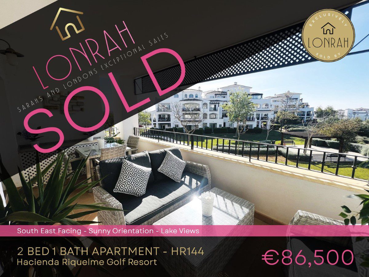 Lonrah Hacienda Riquelme Golf Resort HR144 SOLD Lonrah Hacienda Riquelme Golf Resort HR144 SOLD