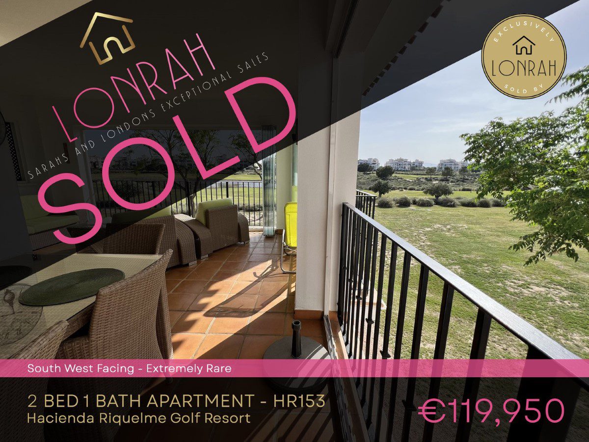 Lonrah Hacienda Riquelme Golf Resort HR153 SOLD Lonrah Hacienda Riquelme Golf Resort HR153 SOLD