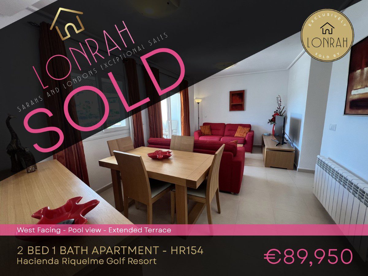 Lonrah Hacienda Riquelme Golf Resort HR154 SOLD Lonrah Hacienda Riquelme Golf Resort HR154 SOLD