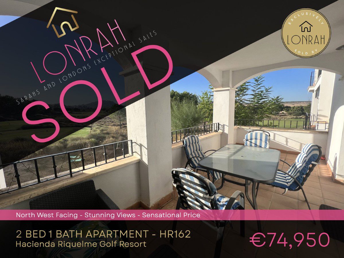 Lonrah Hacienda Riquelme Golf Resort HR162 SOLD Lonrah Hacienda Riquelme Golf Resort HR162 SOLD