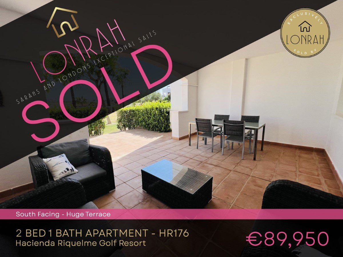 Lonrah Hacienda Riquelme Golf Resort HR176 SOLD Lonrah Hacienda Riquelme Golf Resort HR176 SOLD