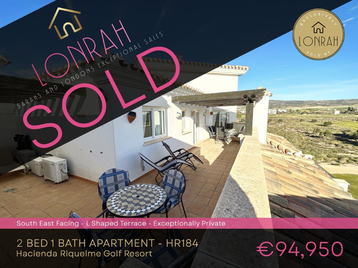 Lonrah Hacienda Riquelme Golf Resort HR184 SOLD Lonrah Hacienda Riquelme Golf Resort HR184 SOLD