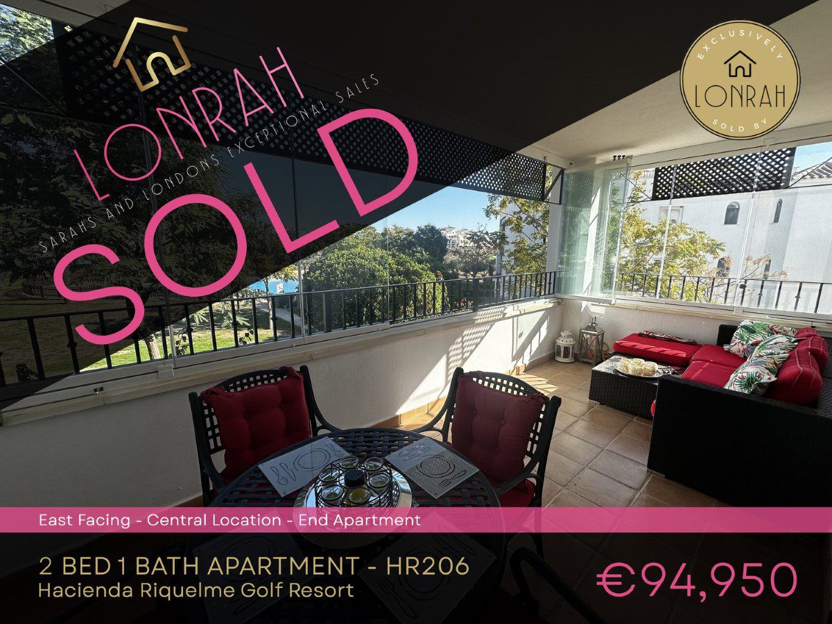 Lonrah Hacienda Riquelme Golf Resort HR206 SOLD Lonrah Hacienda Riquelme Golf Resort HR206 SOLD