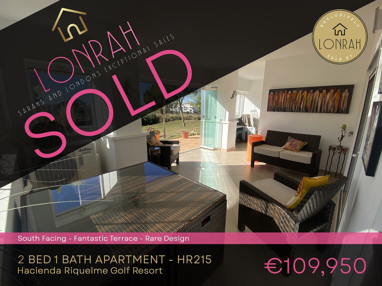 Lonrah Hacienda Riquelme Golf Resort HR215 SOLD Lonrah Hacienda Riquelme Golf Resort HR215 SOLD