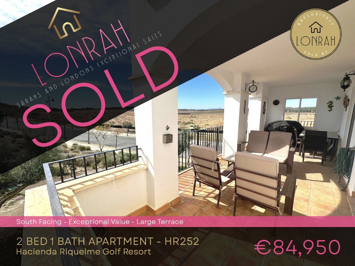 Lonrah Hacienda Riquelme Golf Resort HR252 SOLD Lonrah Hacienda Riquelme Golf Resort HR252 SOLD