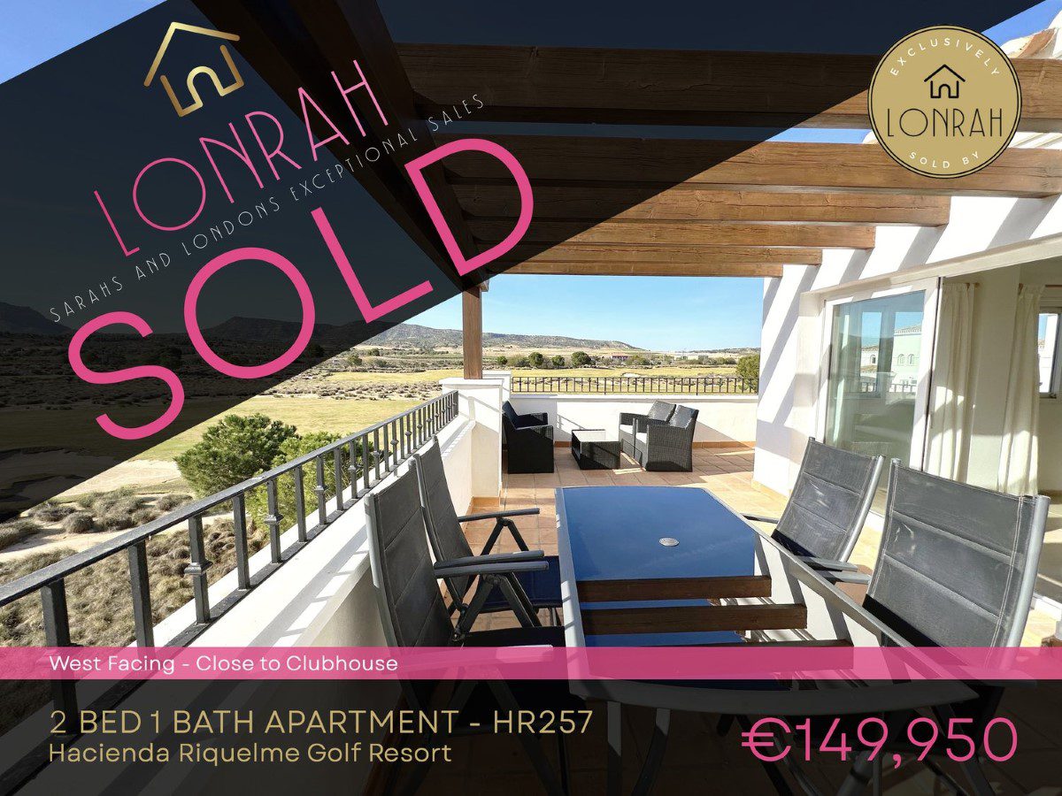 Lonrah Hacienda Riquelme Golf Resort HR257 SOLD Lonrah Hacienda Riquelme Golf Resort HR257 SOLD