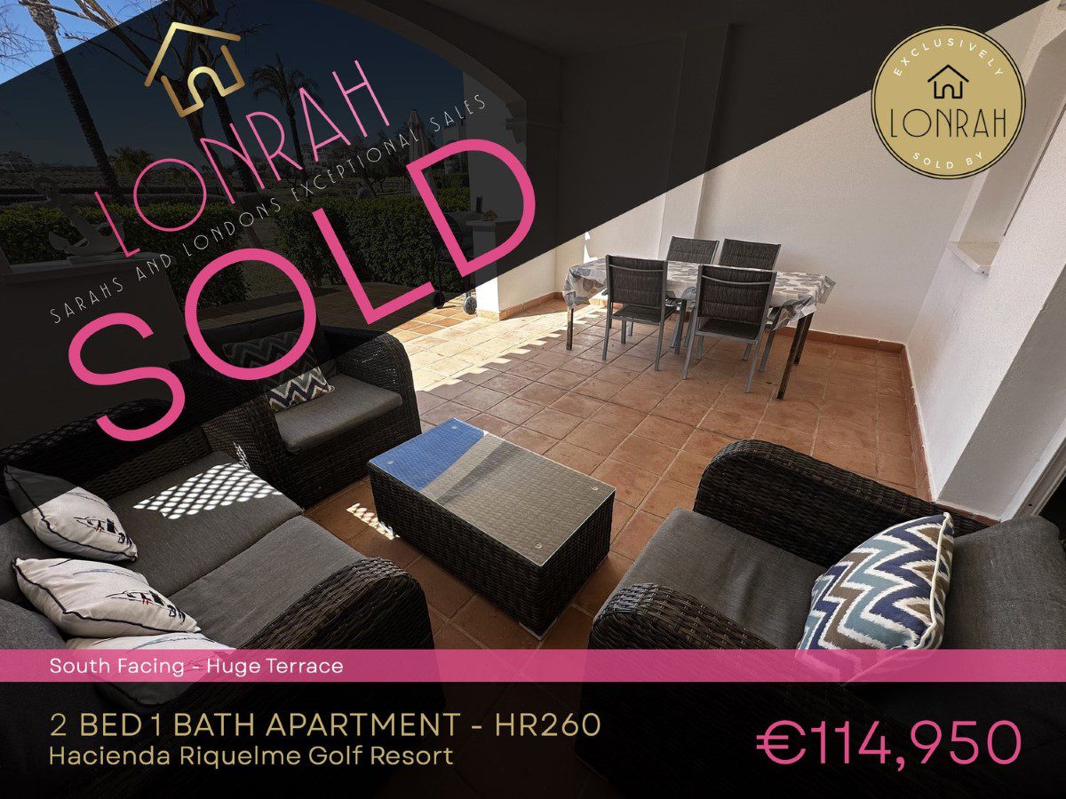 Lonrah Hacienda Riquelme Golf Resort HR260 SOLD Lonrah Hacienda Riquelme Golf Resort HR260 SOLD