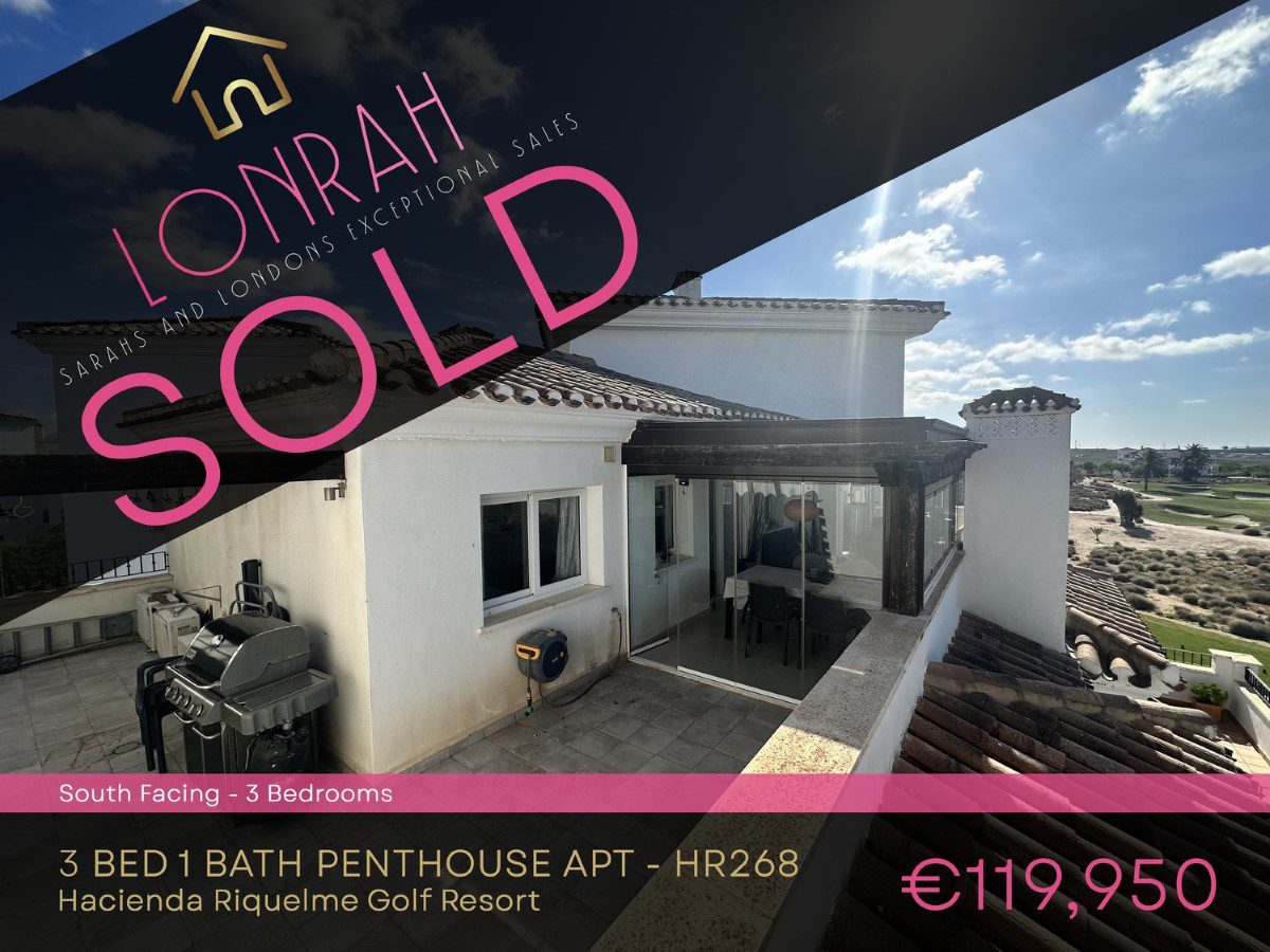Lonrah Hacienda Riquelme Golf Resort HR268 SOLD Lonrah Hacienda Riquelme Golf Resort HR268 SOLD