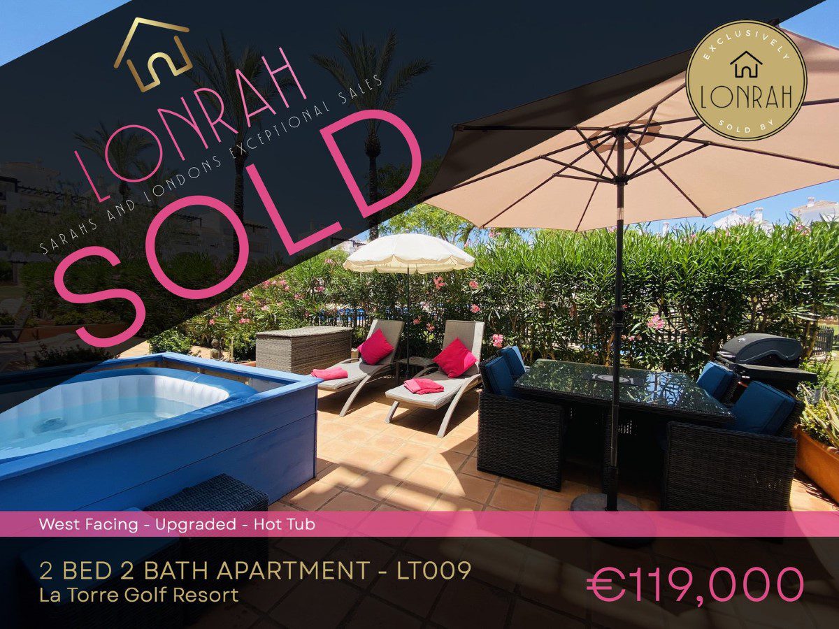 Lonrah La Torre Golf Resort Murcia LT009 SOLD Lonrah La Torre Golf Resort Murcia LT009 SOLD