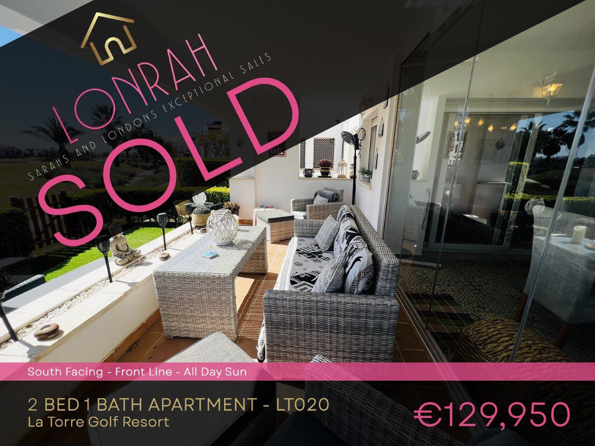 Lonrah La Torre Golf Resort Murcia LT020 SOLD Lonrah La Torre Golf Resort Murcia LT020 SOLD